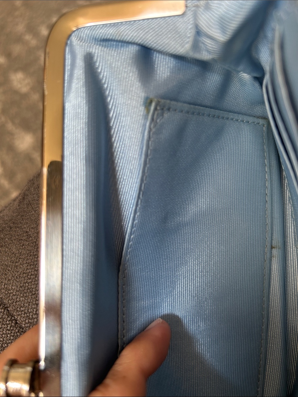 Hobo Lauren Silver Clutch - Picture 11 of 14
